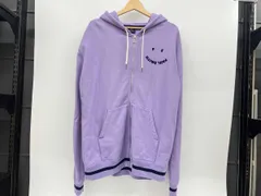 冬 PAUL SMITH ポ-ル スミス パ-カ- フ-ディ ジップアップ パ-プル XL コットン 裏起毛