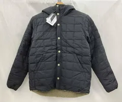 TAION   タイオン　マウンテンリバーシブルダウン× ボアフーディー　ブラック