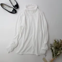 ◯ 新品 BONJOUR SAGAN ボンジュールサガン ラメ シアー タートルネック トップス (93K＋9500)26H