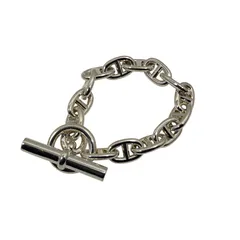 エルメス HERMES シェーヌダンクルブレスMM 14コマ シルバー SV925 ジュエリー