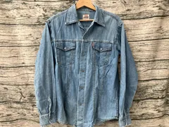 LEVI'S リーバイス 長袖シャツ デニムシャツ Mサイズ 香港製