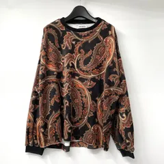 【中古】TIGHTBOOTH 22SS PAISLEY VELOUR LONG SLEEVE マルチカラー サイズM 長袖 タイトブース[17]のサムネイル