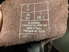Dr. Martens ショートブーツ 1460 PASCAL FRNT ZIP 使用感有り 24.0cm