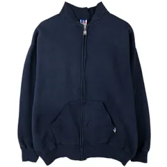 古着 90年代 ラッセル Russell フルジップスウェットシャツ トレーナー USA製 メンズXL相当 ヴィンテージ/eaa610641