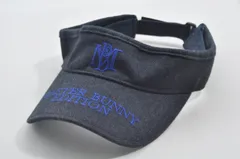 中古 マスターバニーエディション MASTER BUNNY EDITION サンバイザー フリー ネイビー 紺