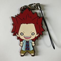 N1】僕のヒーローアカデミア にとたん ラバーストラップ 切島鋭児郎