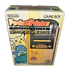 通電確認済・ケーブル付】ゲームボーイ ポケットプリンタ ピカチュウ