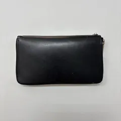 Yohji Yamamoto ヨウジヤマモト ラウンドジップ ウォレット 長財布 BLACK ブラック 802-0030