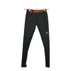 中古 メンズ アディダス adidas レギンス M 黒 ブラック パンツ ストレッチ