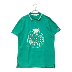 中古 メンズ ジャックバニー Jack Bunny!! 半袖ポロシャツ 6(LL) グリーン系