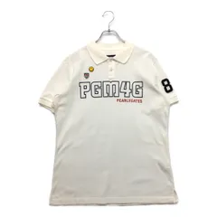 中古 メンズ パーリーゲイツ PEARLY GATES 半袖ポロシャツ 6(LL) 白 ホワイト