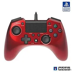 【中古】【連射機能搭載】ホリパッドFPSプラス for PS4 レッド