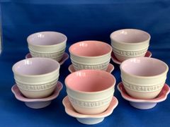 ルクルーゼ デザートカップ ボウル 3色セット - メルカリ