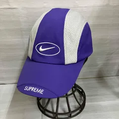 NIKE×supreme ナイキ シュプリーム キャップ帽 HJ7959-545 Running Hat パープル M/Lサイズ コラボ