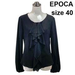 極美品 エポカ EPOCA シルク 100% ブラウス 40 S-M インナー付 - メルカリ