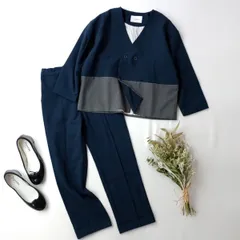 riziere リジェール 2P セットアップ ノーカラージャケット パンツ 140 (93K＋9503)26H