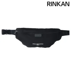 ステラマッカートニー  LG BELT BAG ロゴプリントナイロンボディバッグ レディース