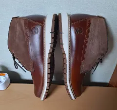 Timberland 約270 ウォータープルーフ ミッド ウォーカーブーツ ジーンブラウン