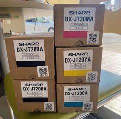 現品限りの大特価！】SHARP☆DX-20JT純正トナー 5本セット☆送料込み 