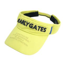 美品 ディセンバーメイ メッシュバイザー イエロー UNISEX2 バイザー