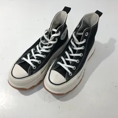 [七重浜80-4-080207nh] CONVERSE ALL STAR100 TREKWAVE HI コンバース オールスター トレックウエーブ ハイカットスニーカー 厚底 ② [中古] [レディース]