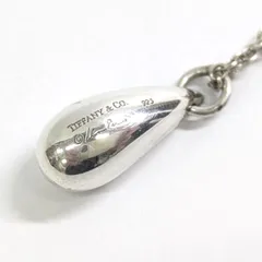 III)Tiffany & Co./ ティファニー ティアドロップ エルサ・ペレッティ ネックレス シルバー 925