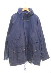 バナナ・リパブリック Banana Republic 80s 90s 初期タグ コットンマウンテンパーカー ナス紺 ジャケット ネイビー LLサイズ 103MT-3940のサムネイル