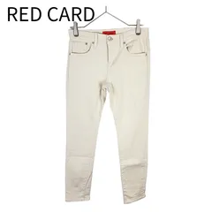 RED CARD レッドカード Anniversary デニムパンツ アイボリー