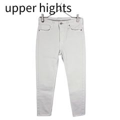 【WHITE】upper hights / THE MISS デニムパンツ Demi-Luxe BEAMS（デミルクス ビームス）upper hights / THE MISS