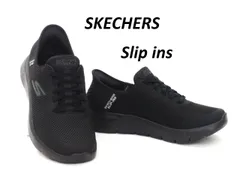 メンズ スケッチャーズ SKECHERS スリップインズ 216324WW ブラック 幅広 ワイド メモリーフォーム Slip ins MEMORY FOAM