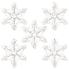 【在庫セール】VAXPOT(バックスポット) スノーボード デッキパッド 5個組 スノークリスタル 雪結晶 VA-2813 CLR