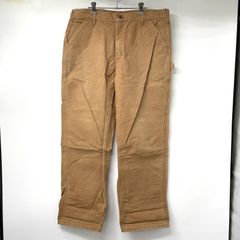 T*y様 カーハート ダブルニーペインターパンツ W32 L34 ブラウン メキ