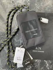 アルマーニエクスチェンジ バッグ スマホ ホルダー ショルダーポーチ 958528・4R838 黒