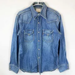 リーバイス デニムシャツ 長袖 L メンズ Levis