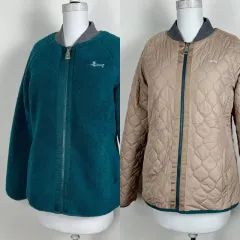 LOUIS CASTEL ルイカステル/フリース キルティング ダウン アウター レディース 100 L/ラデン