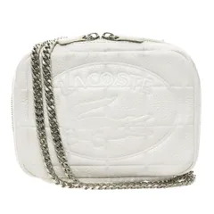 ラコステ チェーンショルダーバッグ  【中古】【全国送料無料】LACOSTE  α-18070