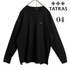 極美品 タトラス ロンT 刺繍ロゴ BELECI ベレチ ブラック L 03 - メルカリ