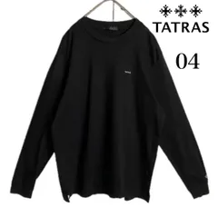 TATRAS - SICADO (シカード) ⁄ ロゴ クルーネック 長袖 Tシャツ TATRAS
