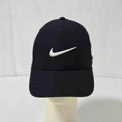 ナイキ ドライフィット クラブキャップ ブラック スウッシュ 刺繍 ベースボールキャップ 帽子 M/L 0811