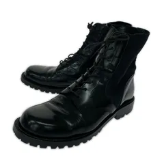 Yohji Yamamoto ﾌﾞｰﾂ ﾚｰｽｱｯﾌﾟﾌﾞｰﾂ M ﾌﾞﾗｯｸ