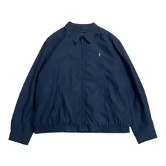 Polo Ralph Lauren ポロ ラルフローレン スウィングトップ ハリントンジャケット RN41381 メンズ XXLサイズ ネイビー 【送料込み】