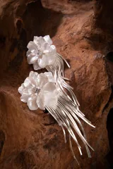 ハンドメイドピアス　No.0598