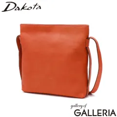 ダコタ ショルダーバッグ レディース 本革 斜めがけバッグ Dakota バッグ 斜めがけ 大人 軽量 軽い 旅行 おしゃれ シンプル 革 牛革 レザー B5 ショルダー 日本製 リバティ 1033463 オレンジ
