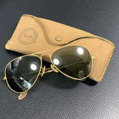 b&l ray ban USA 10k gf　レイバン　サングラス　金張り　ヴィンテージ