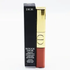 未使用 ディオール ルージュディオール シークイン リキッド デュオ 100 スペクタキュラーヌード 6ml/5ml CR8-02-14-12