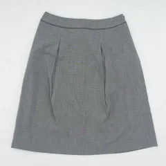 J PRESS　ジェープレス　フレアスカート　グレー　Mサイズ　□□