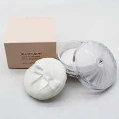 未使用 ジルスチュアート グロウインオイル ルースパウダー 02 lucent lavender 15g CR8-02-14-16