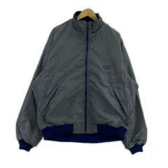 80ｓ patagonia  シェルドシンチラジャケット グレー XL