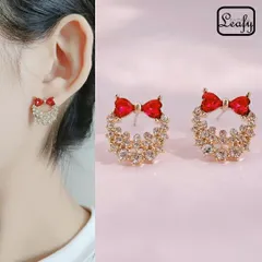 ピアス 猫 リボン ハート ぷっくり ジルコニア ラインストーン ピンク レディース 女子力 可愛い プレゼント ギフト バレンタイン ホワイトデー 卒業 入学式 新生活 普段使い パーティー デート 大人可愛い キュート 上品