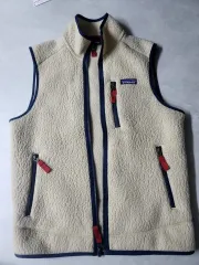 patagonia レトロ ファイル ベスト アイボリー (レディース S)